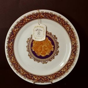 Adeline Fine Porcelain 11" Plate Bacchus Head